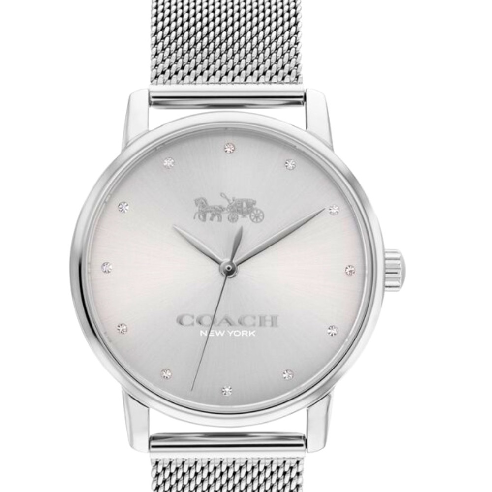 Silver Coach Grand women Watch “Brand New”